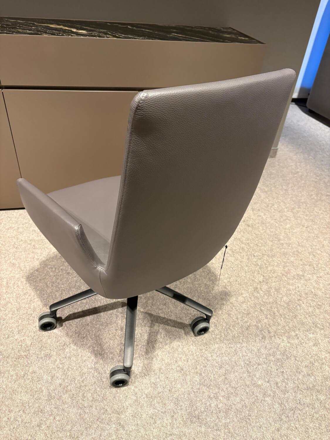 COR - Stuhl Cordia Type 111 Leder 171 Anthrazit Dreh- und Höhenverstellbar - 2