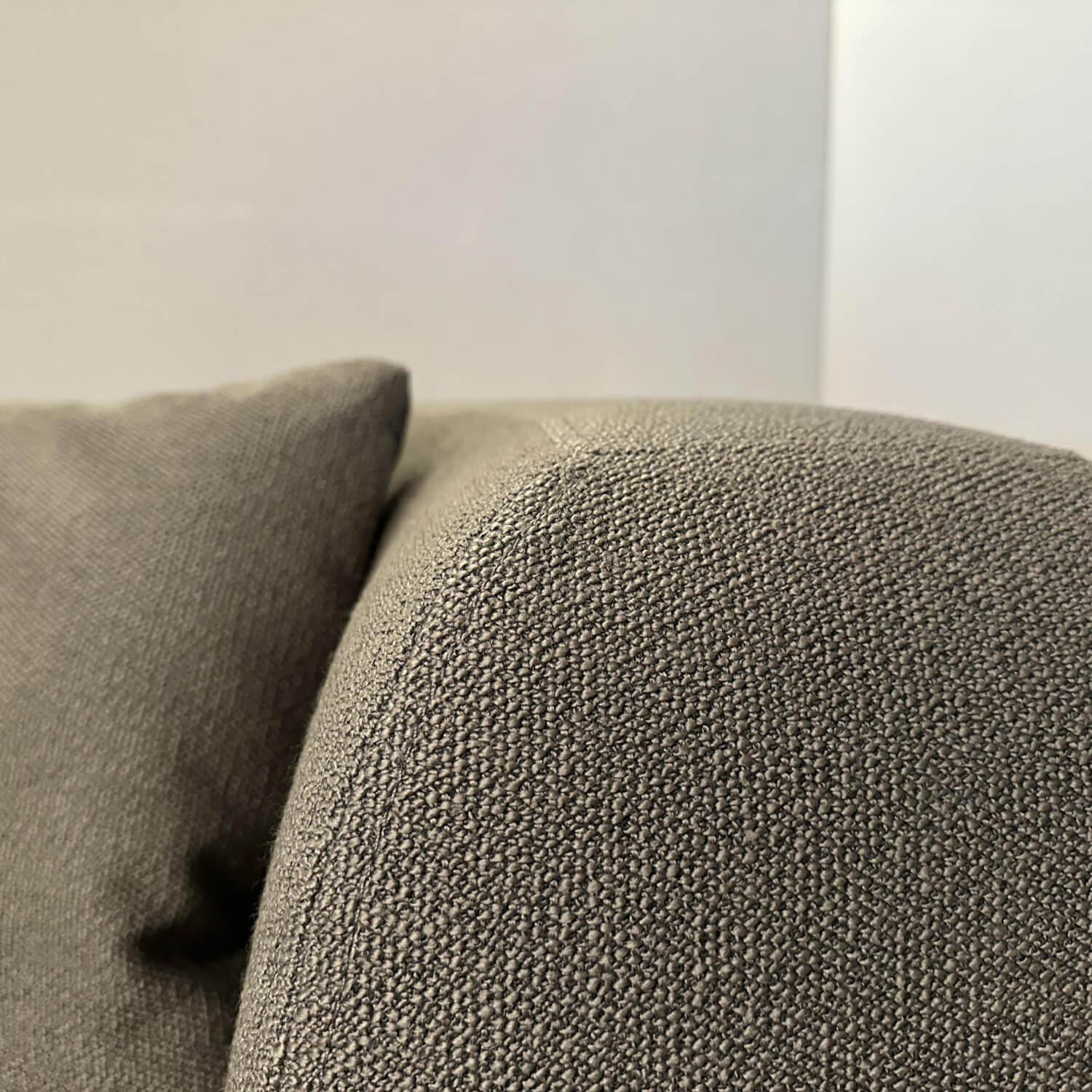 Brühl - Ecksofa All Together 73620 Stoff 3677 95 Grau Inklusive Kissen Und Hocker - 8