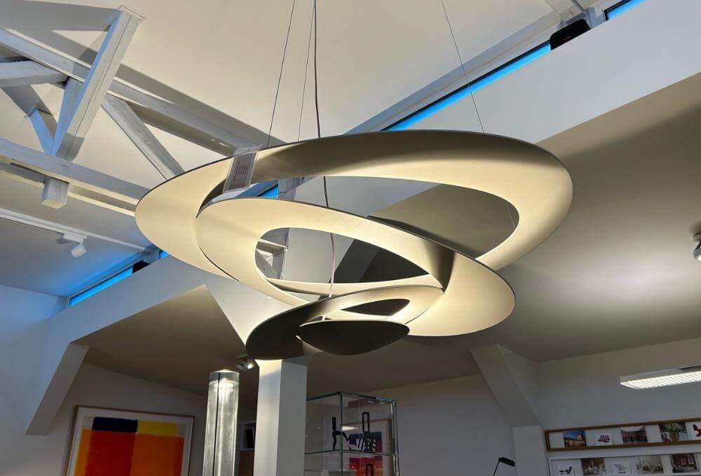 Artemide - Pendelleuchte Pirce LED Durchmesser ca. 95cm Farbe Weiß - 3