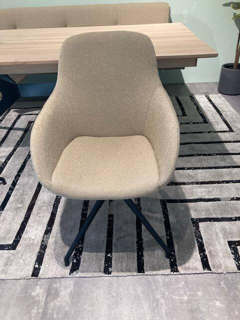 Anrei - Essgruppe Vivo Esstisch Asteiche Massiv Weiß Geölt - 2