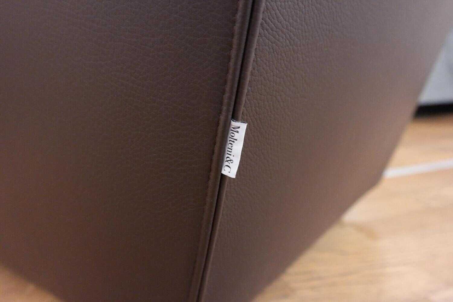 Molteni & C - Sessel Doda DPLF Hoch Leder P823 Dunkelbraun - 7