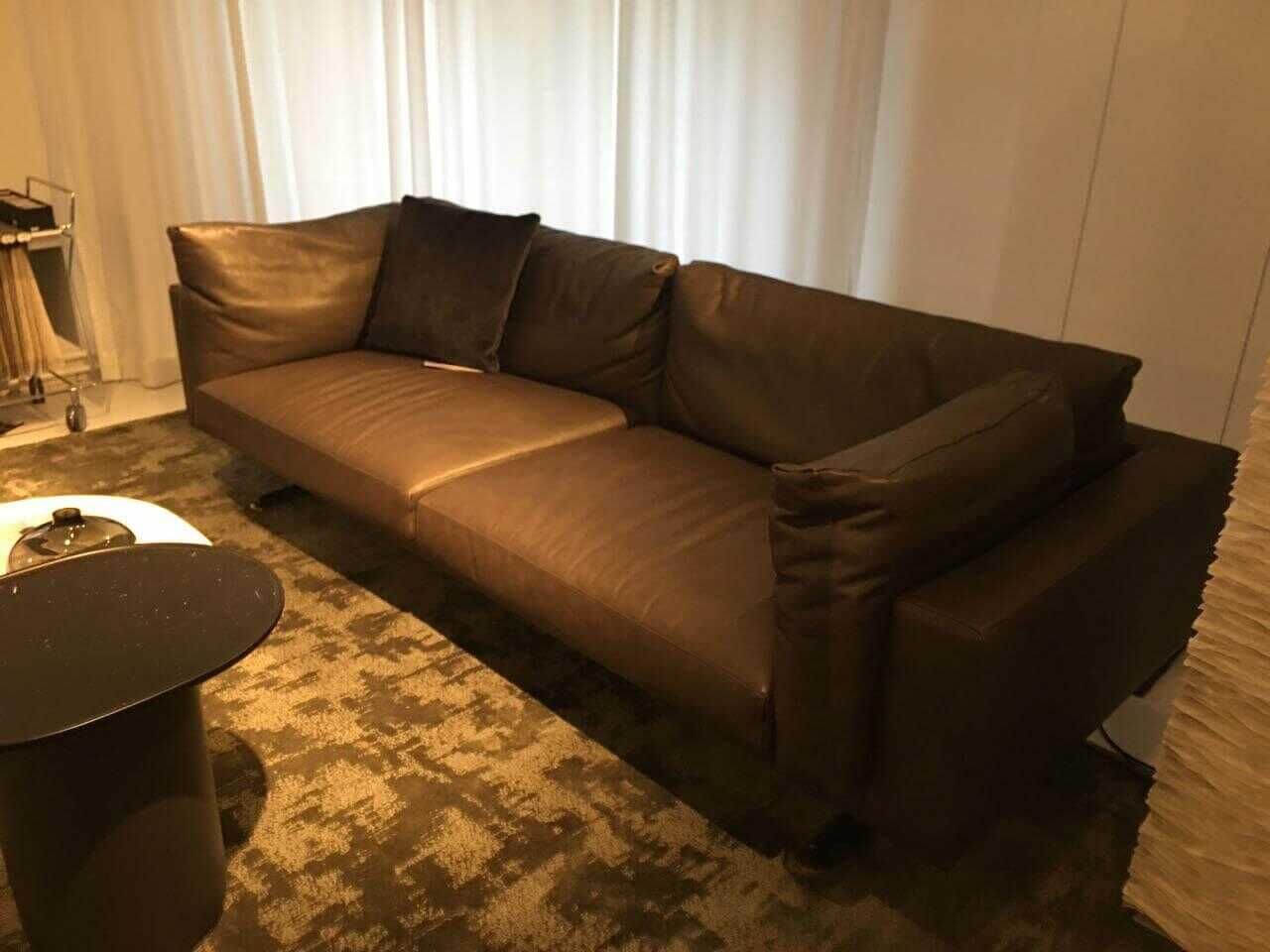 living-divani-sofa-foyd-hi-leather-must-dark-brown-frame-steel-gunmetal-550689b251bf Living Divani - Sofa Floyd-Hi Leather Must Dark Brown Frame Steel Gunmetal - 7