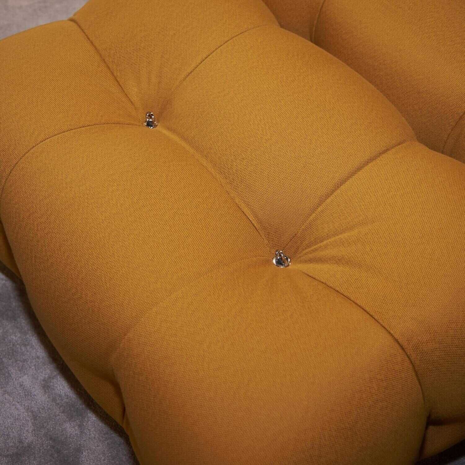 Sofa Camaleonda Stoff Orange Buche Natur