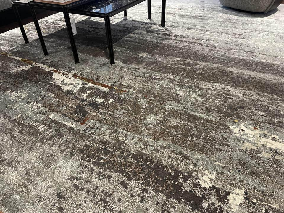 Walter Knoll - Teppich 350x250 Chumwi Handgeknüpft Grau Beige - 3