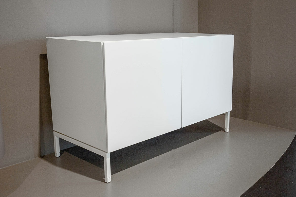 Schönbuch - Schuhschrank Urban Lack 54 Schneeweiß - 5