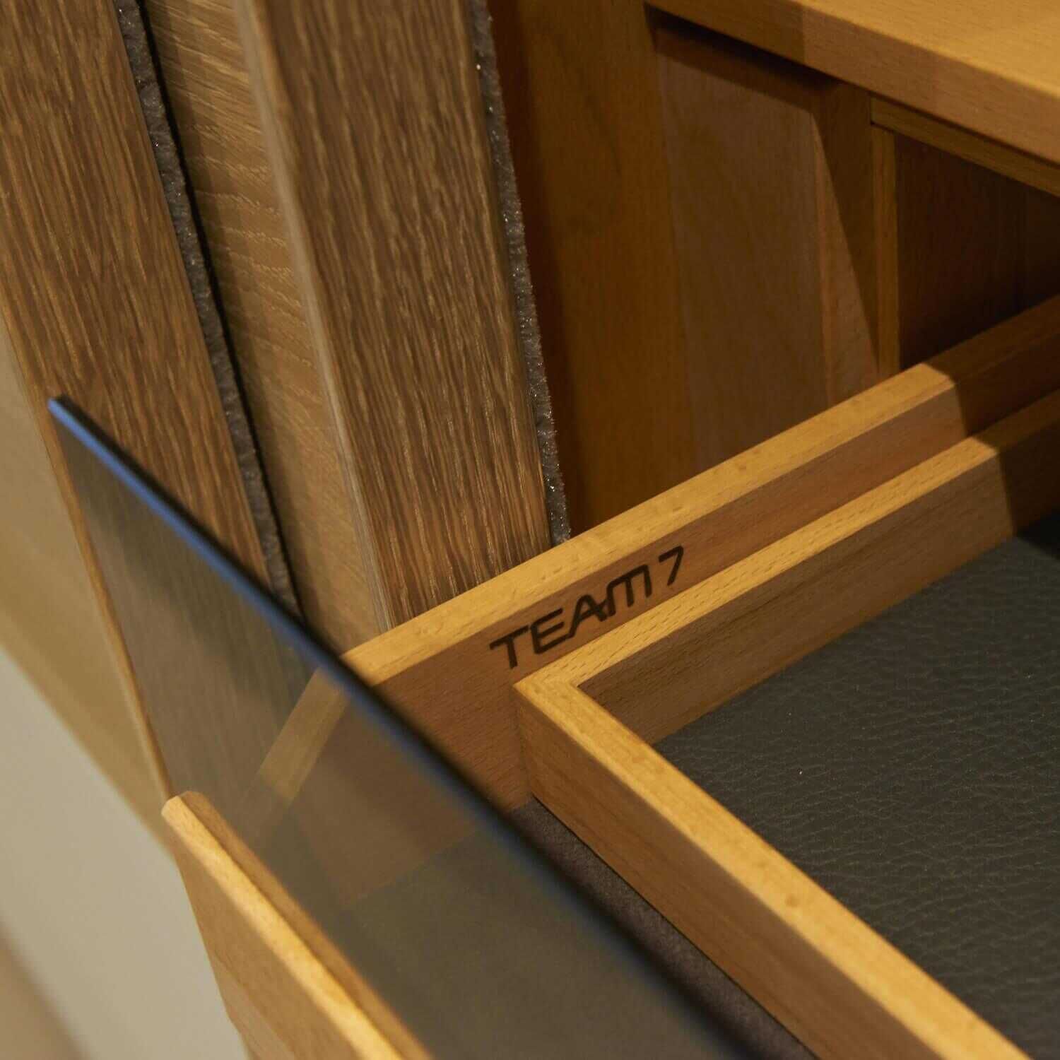 Team 7 - Schrank Valore Eiche Glas Weiß Matt Lieferzeitraum Dezember 2021 bis Februar 2022 - 6