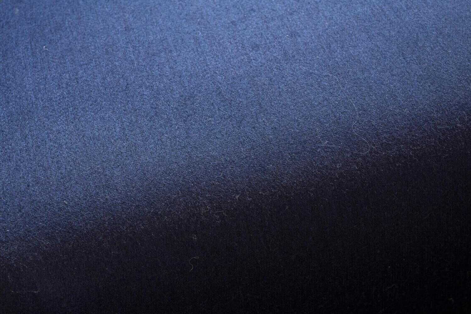 Sofa Soft Modular Stoff Blau ohne Kissen