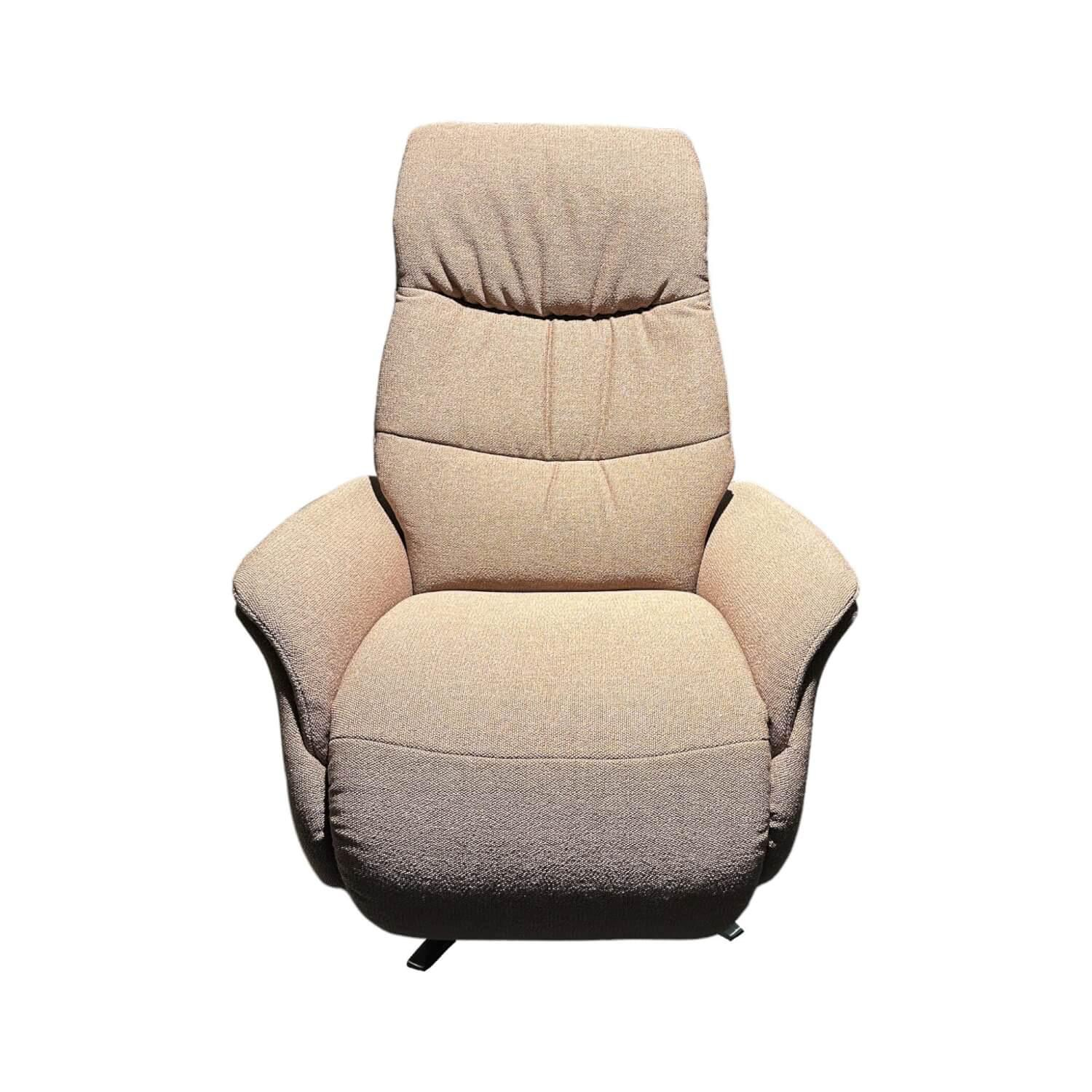 himolla - Relaxsessel Easy Swing M Bezug Stoff 24 Q2 Fashion Rosa Sternfuß Edelstahloptik Mit Elektrischer Verstellung - 1