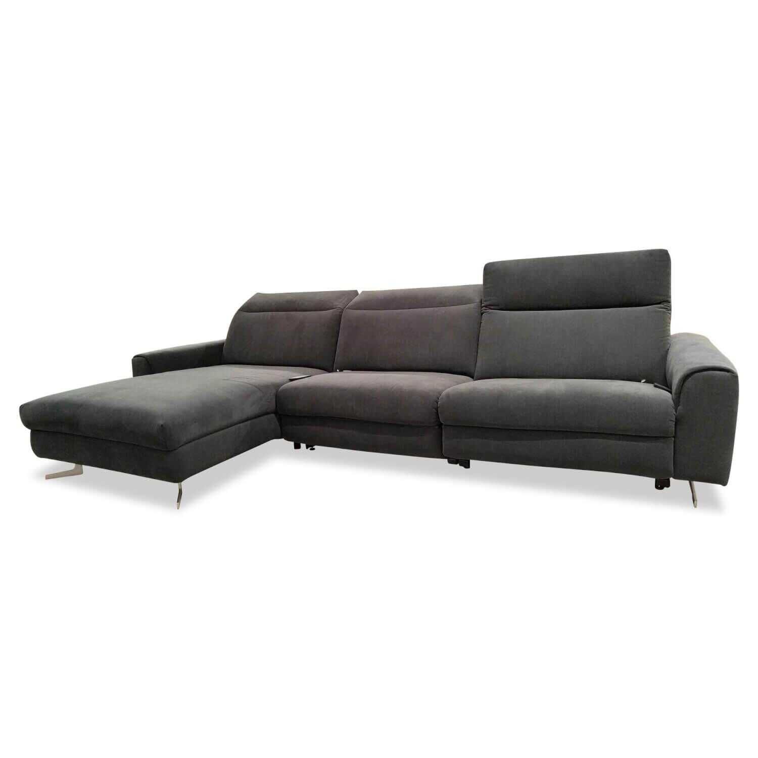 wk-living-more-sofas-corner-sofa-venosa-fabric-camino-basalt-blue-with-electric-fu-C3-9storage-503e03b0c719hbcjr5xL7eZzf WK Wohnen - Corner sofa Venosa fabric Camino basalt blue with electric footrest - 1