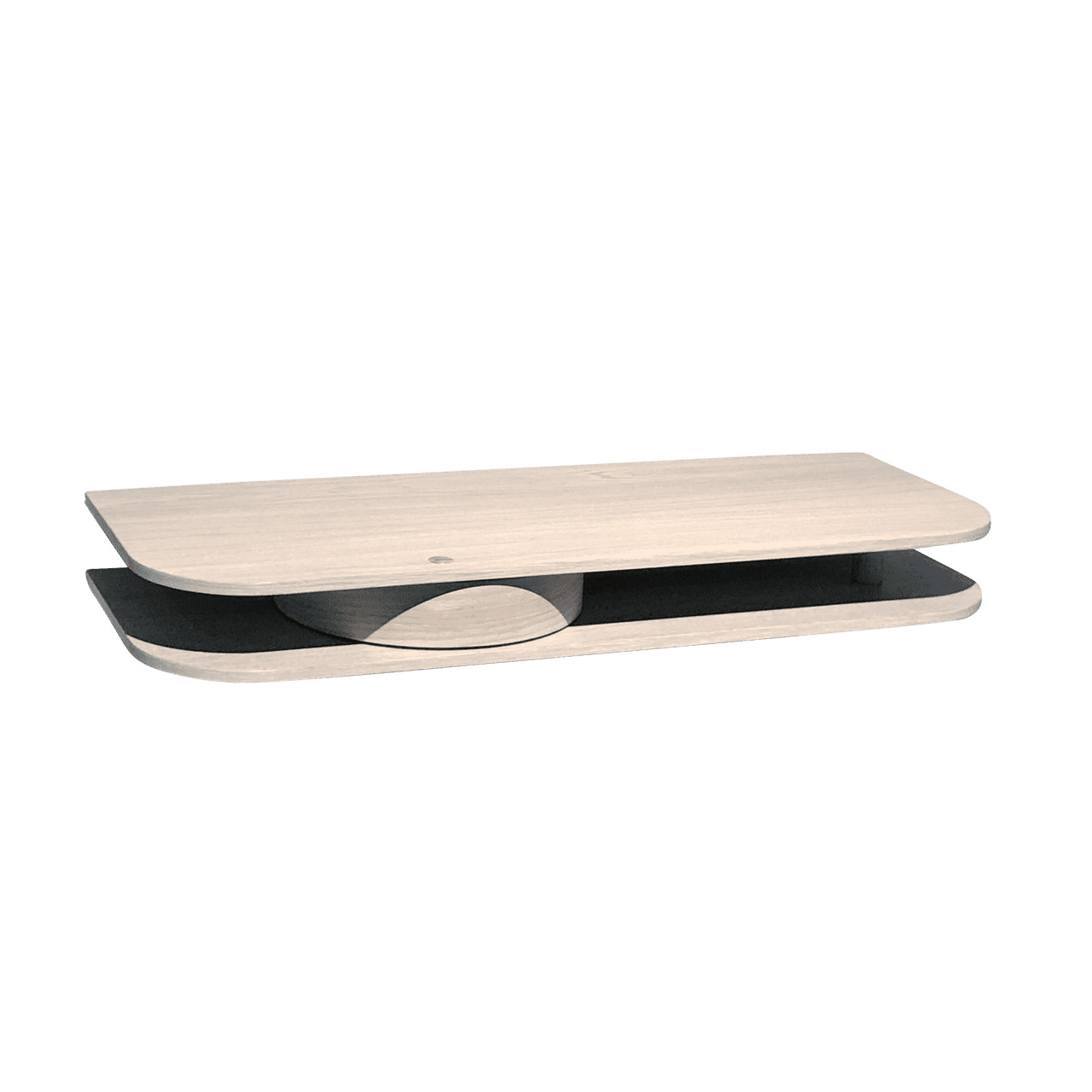  Wandkonsole Valet Wall Console MDF Eichenfurnier Hell Geölt