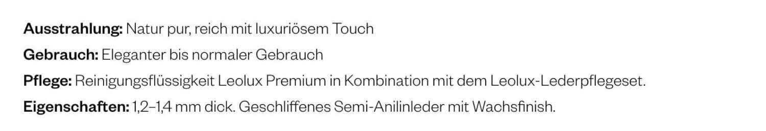 Leolux - Sofa Devon 2,5-Sitzer Leder Ceras 6600 Siam Rot mit Hocker - 12