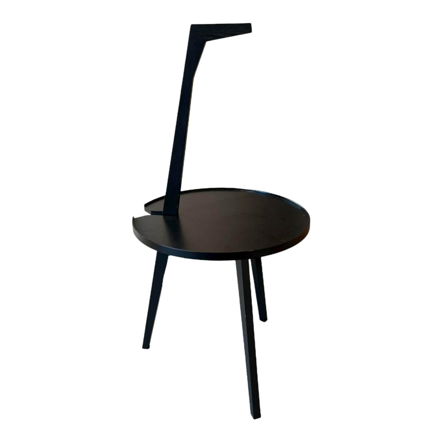 Cassina - Beistelltisch Cicognino Esche Schwarz Gebeizt - 1