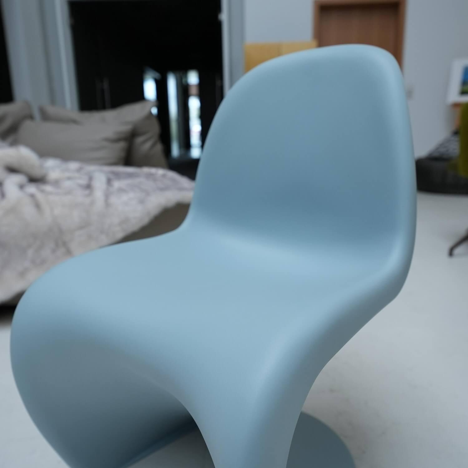 Stuhl Panton Chair Sitzschalenfarbe Eisgrau