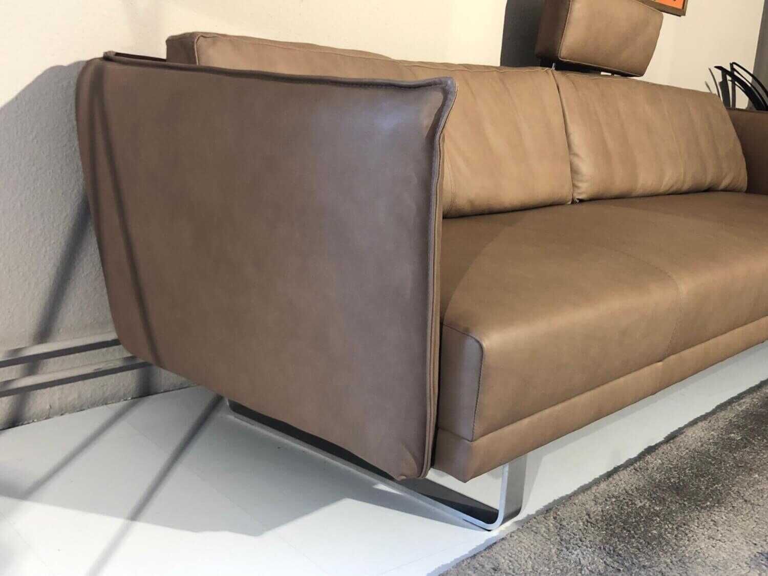 Contur Sofa Vic Leder Braun 1500172534 MÖBELFIRST.DE!