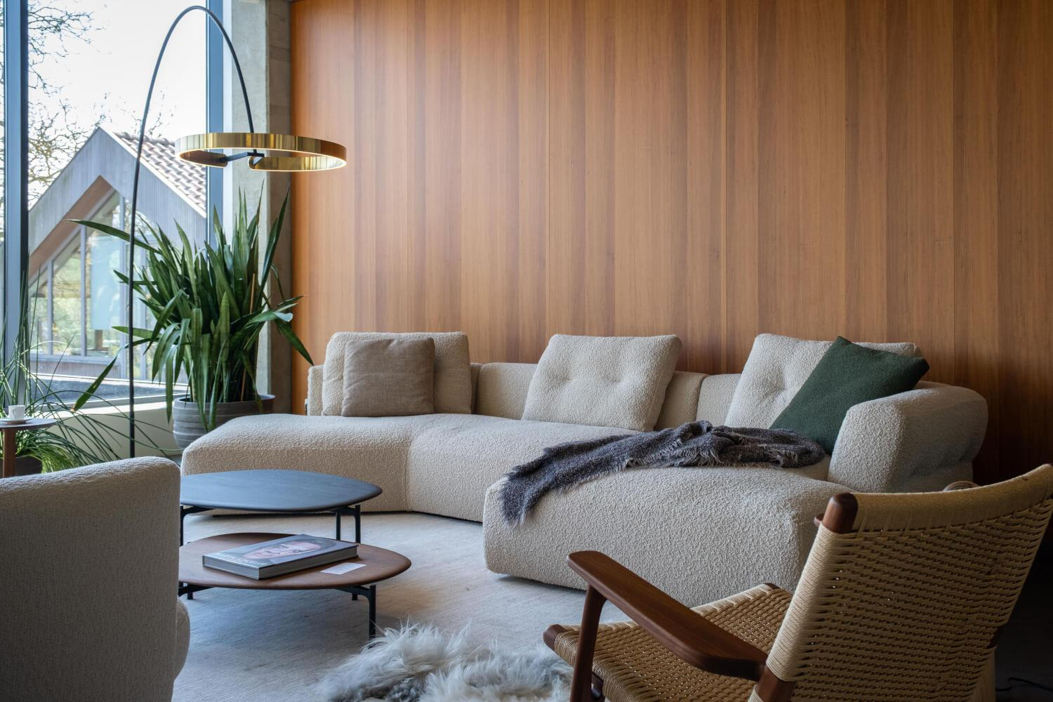 Cassina - Sofa Sengu Bold Stoff Lookbold 13L454 Corda Beige - 4