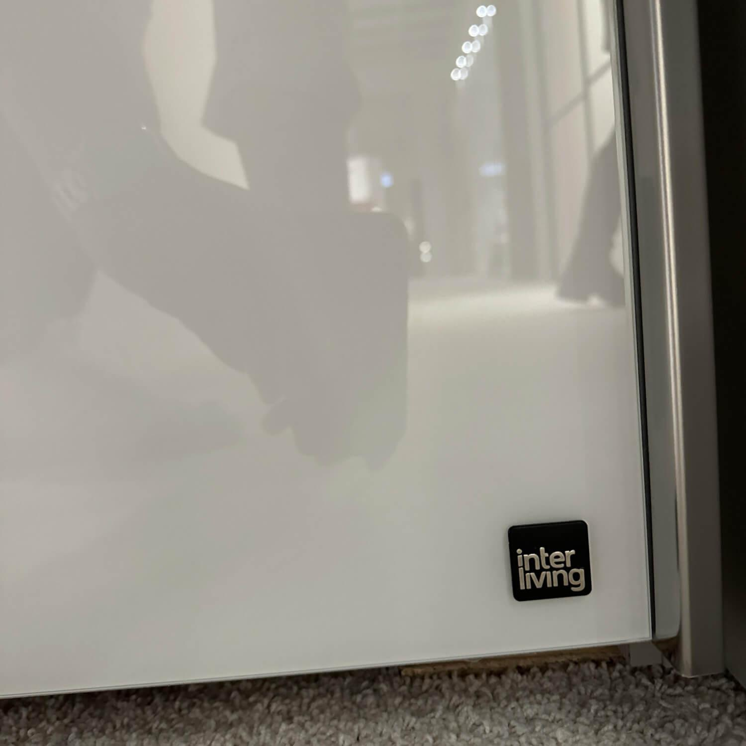 Wiemann - Schlafzimmer IL 1009 Dekor Kieselgrau Glas Weiss Nachtkommoden Schrank Bett Ohne Matratzen Und Lattenrost - 2