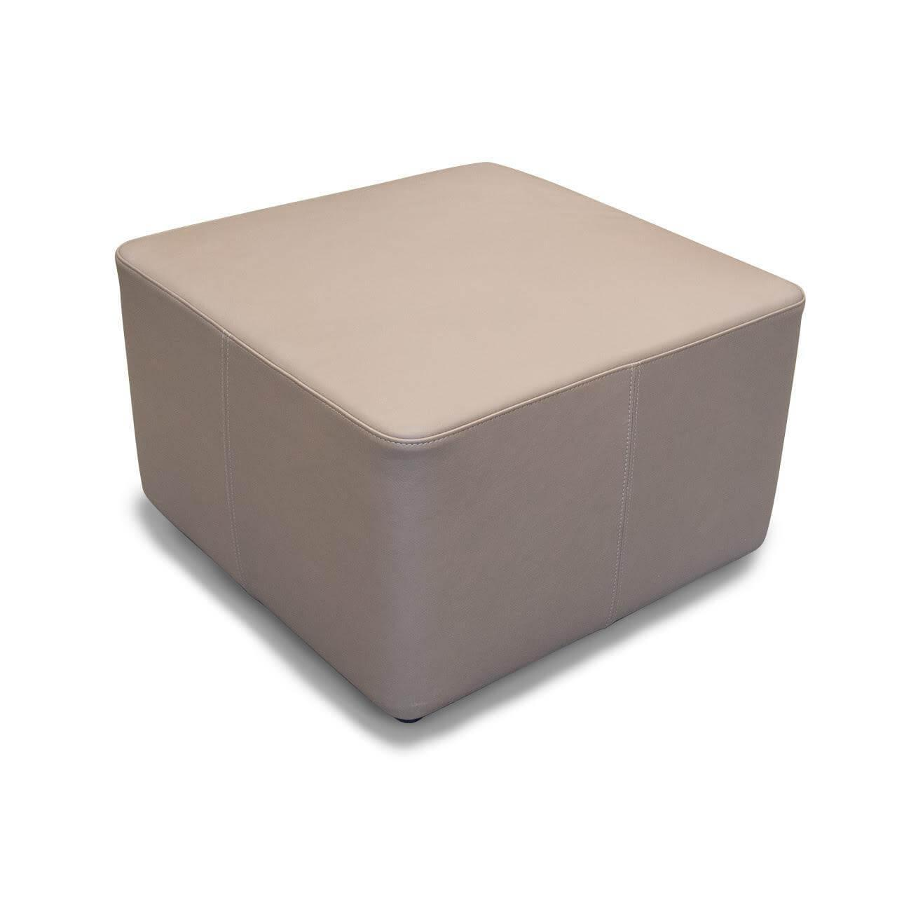 Signet - Hocker Bono Leder Alamo Trüffel Beige - 1