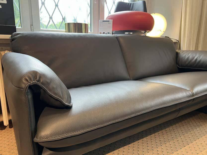 Leolux - Sofa Bora Bora Leder 16631 Danza 315 Mirage Grau - 6