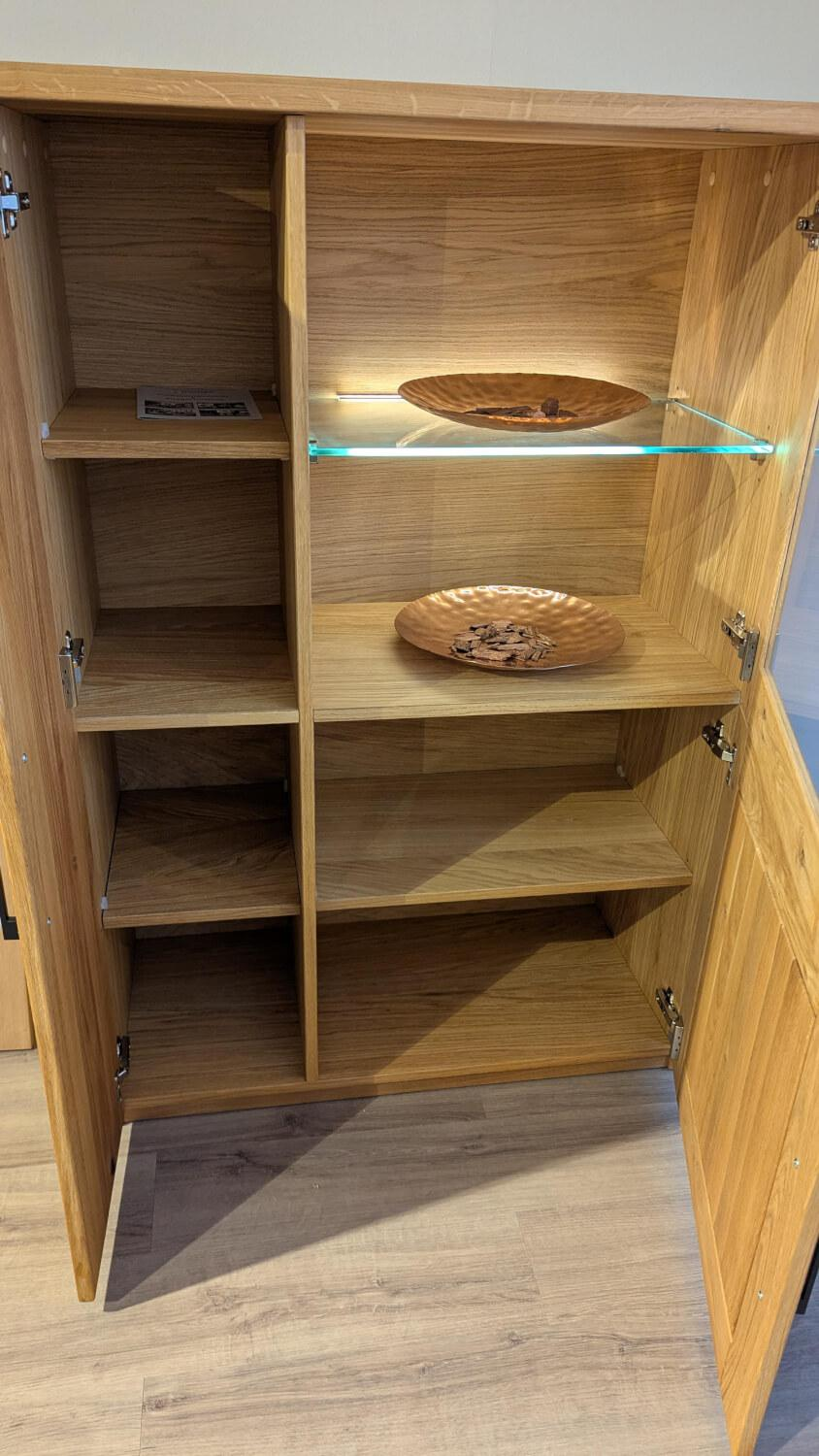 Niehoff - Highboard Newcastle Charakter-Eiche Leicht Gebürstet Geölt - 6