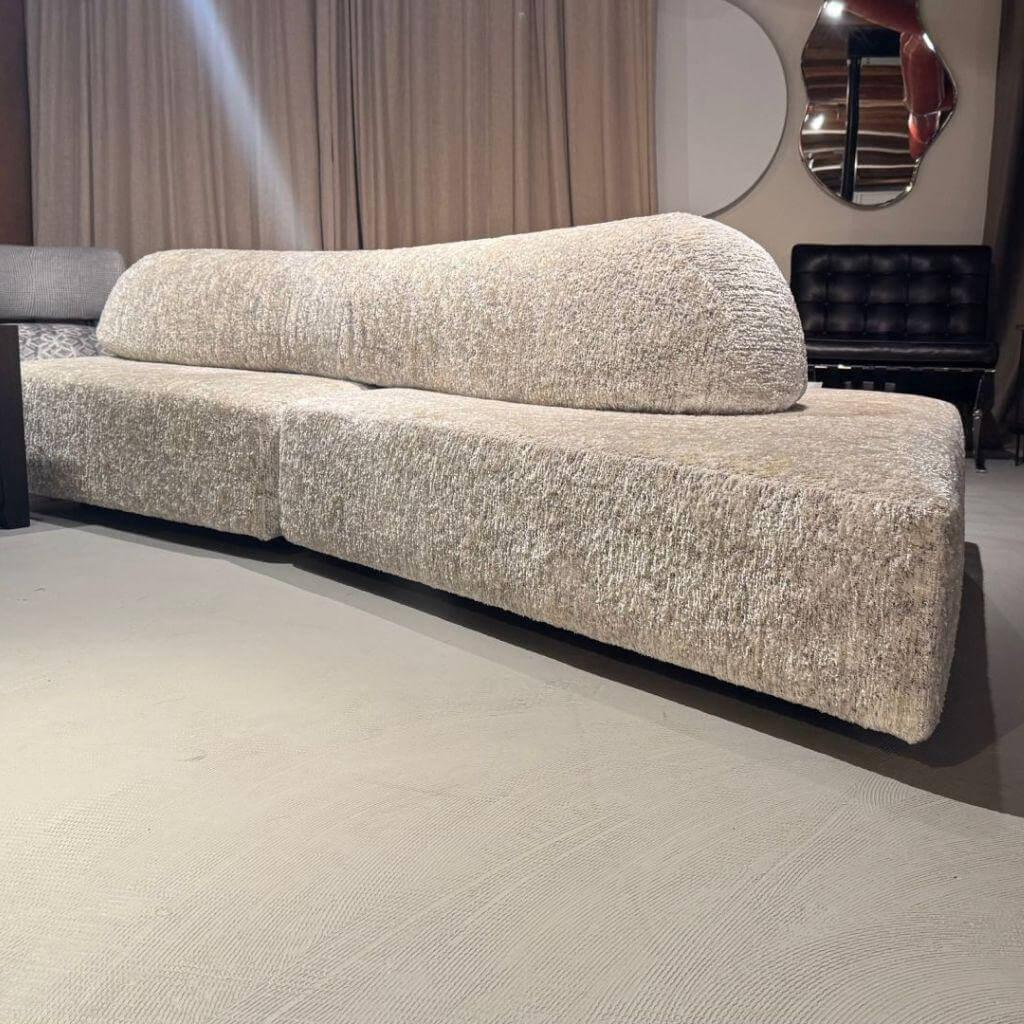 Edra - Sofalandschaft On The Rocks Modulsofa Stoff Kat. T Bianco White 8123 Weiß - 4