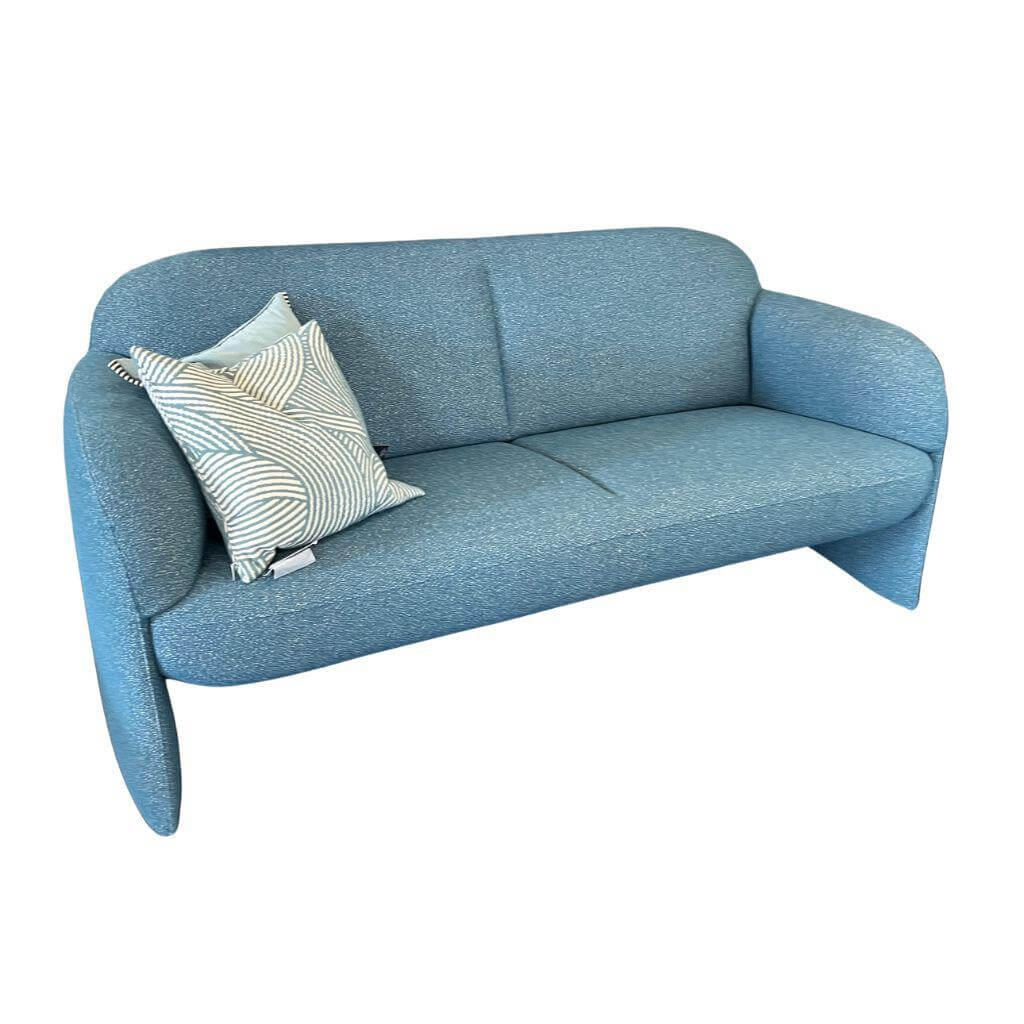 Leolux - Sofa Modius 2,5-Sitzer Hoch Stoff Mondo Aqua Blau - 1