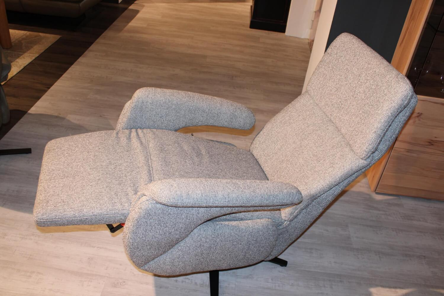 Steinpol - Garnitur Corsica II Casada Stoff C Sneak Steel Grau - 11