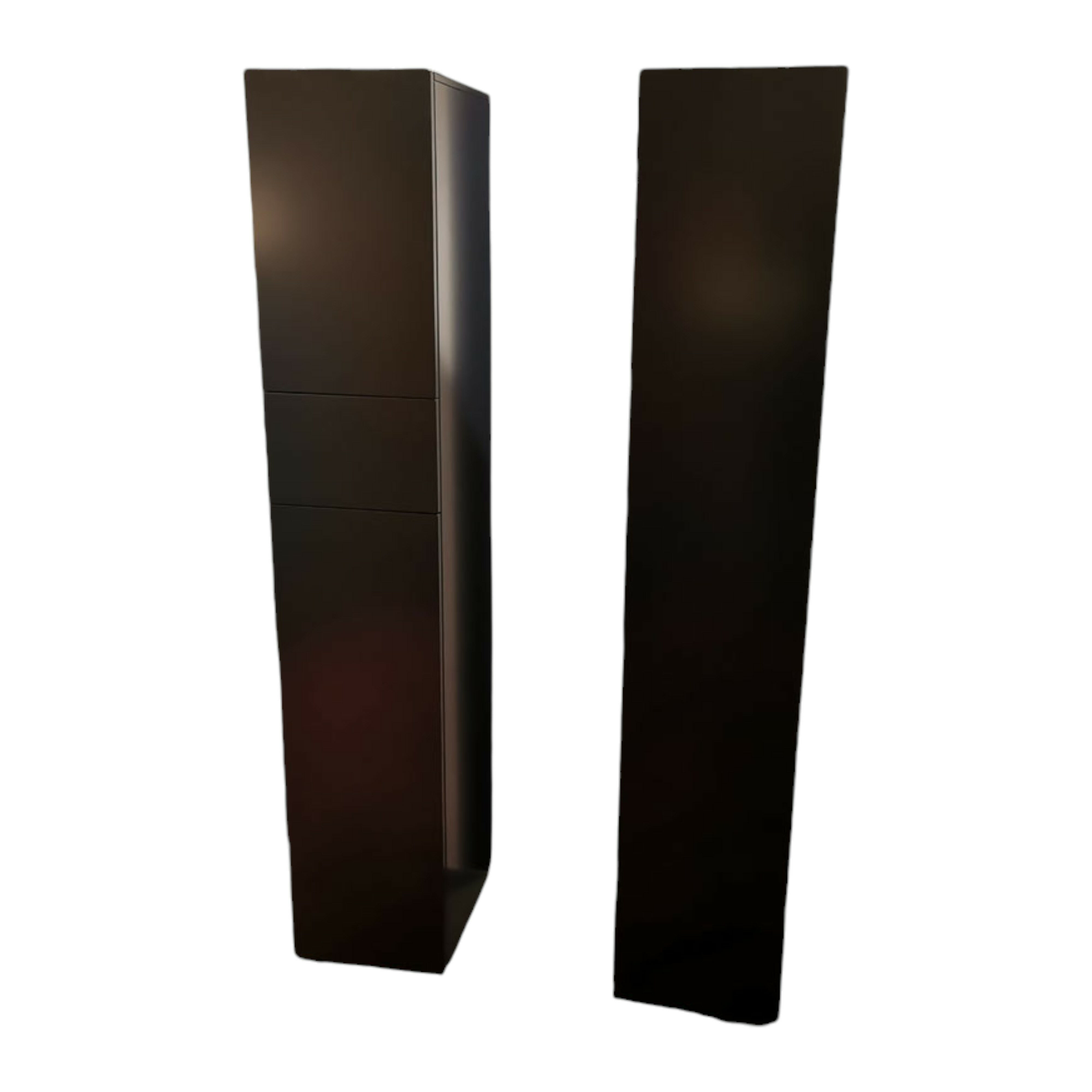 Schönbuch - Schuhschrank 4860 MDF 0046 Schwarz Lackiert Mit Push To Open Beschlag - 1
