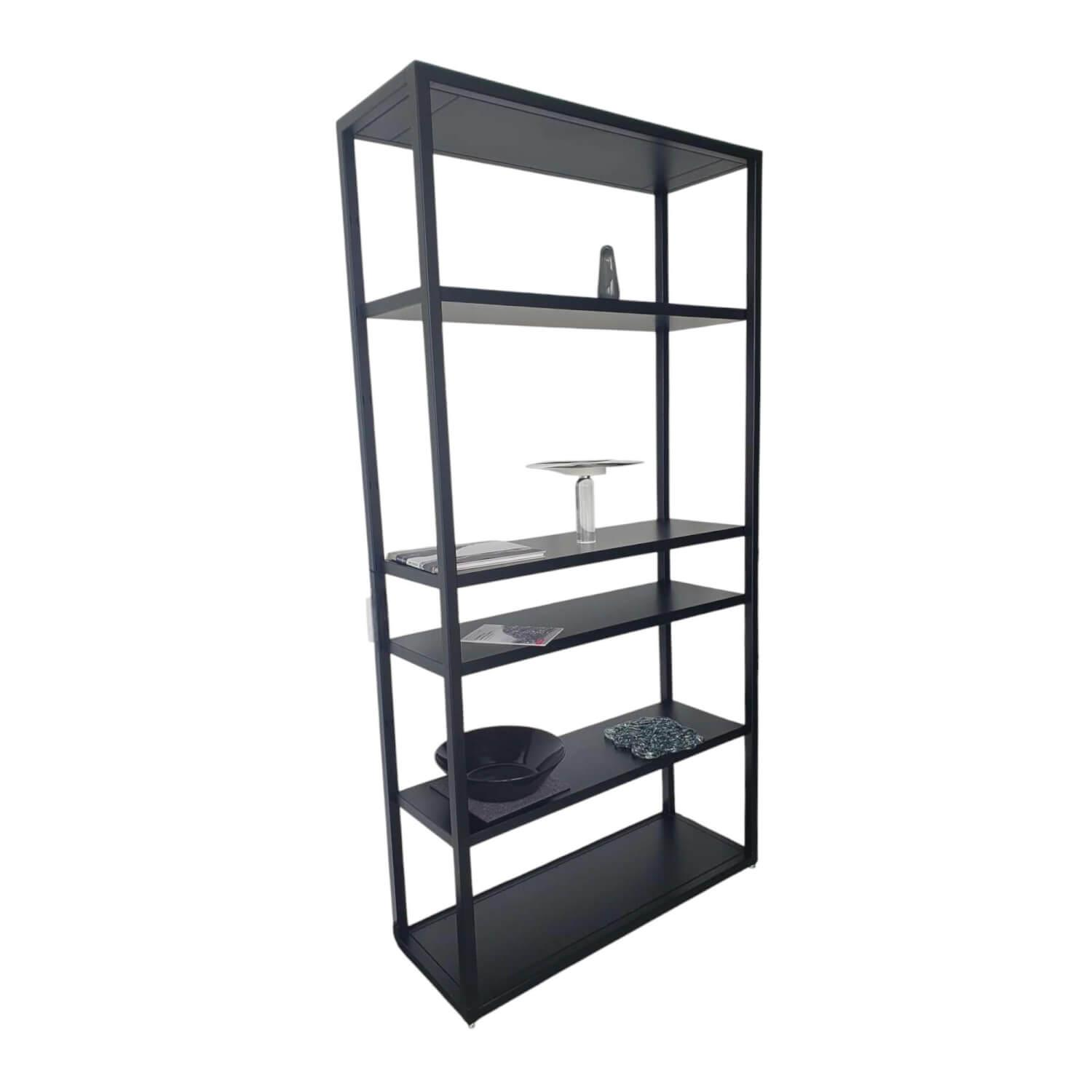 Desalto - Regal Helsinki 489 Metall Schwarz Pulverbeschichtet Mit 4 Fachböden - 1