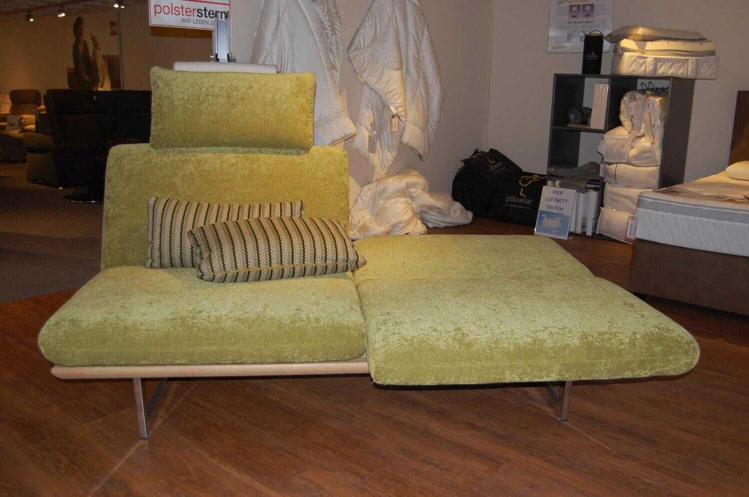 Restyl - Sofa Querschläfer Polly Stoff Grün - 5