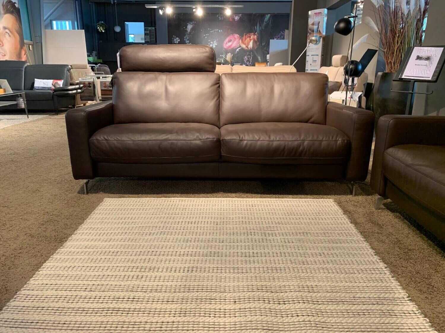 arco-garnitur-em-paris-leder-havanna-braun-2-sofas-1ca98d10be13rC76C5u6CIwT5 Arco - Garnitur EM Paris Leder Havanna Braun 2 Sofas - 4