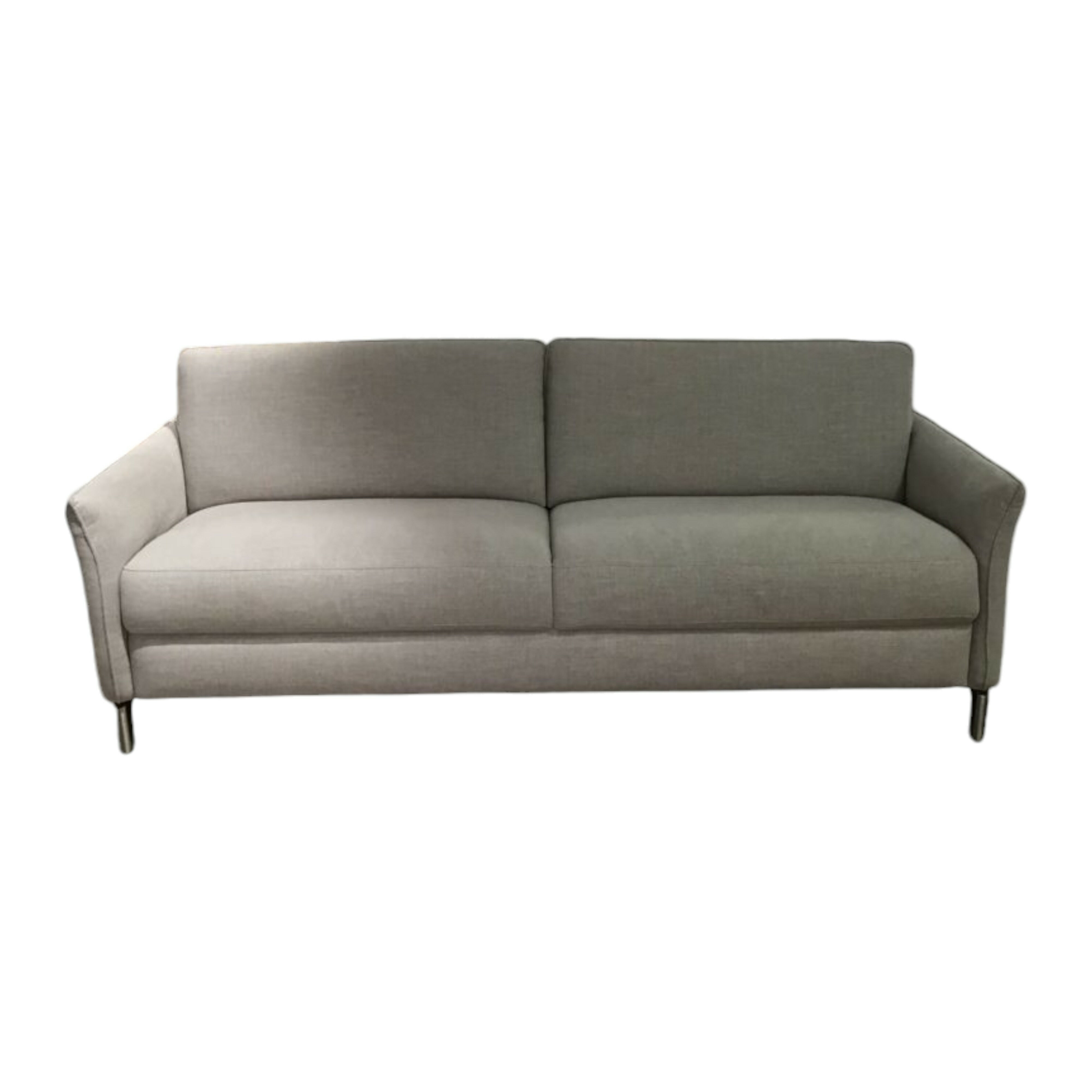 Rom - Sofa Adora Sofa Adora Stoff Escana Naturel Beige Füße Metall Gebürstet - 1