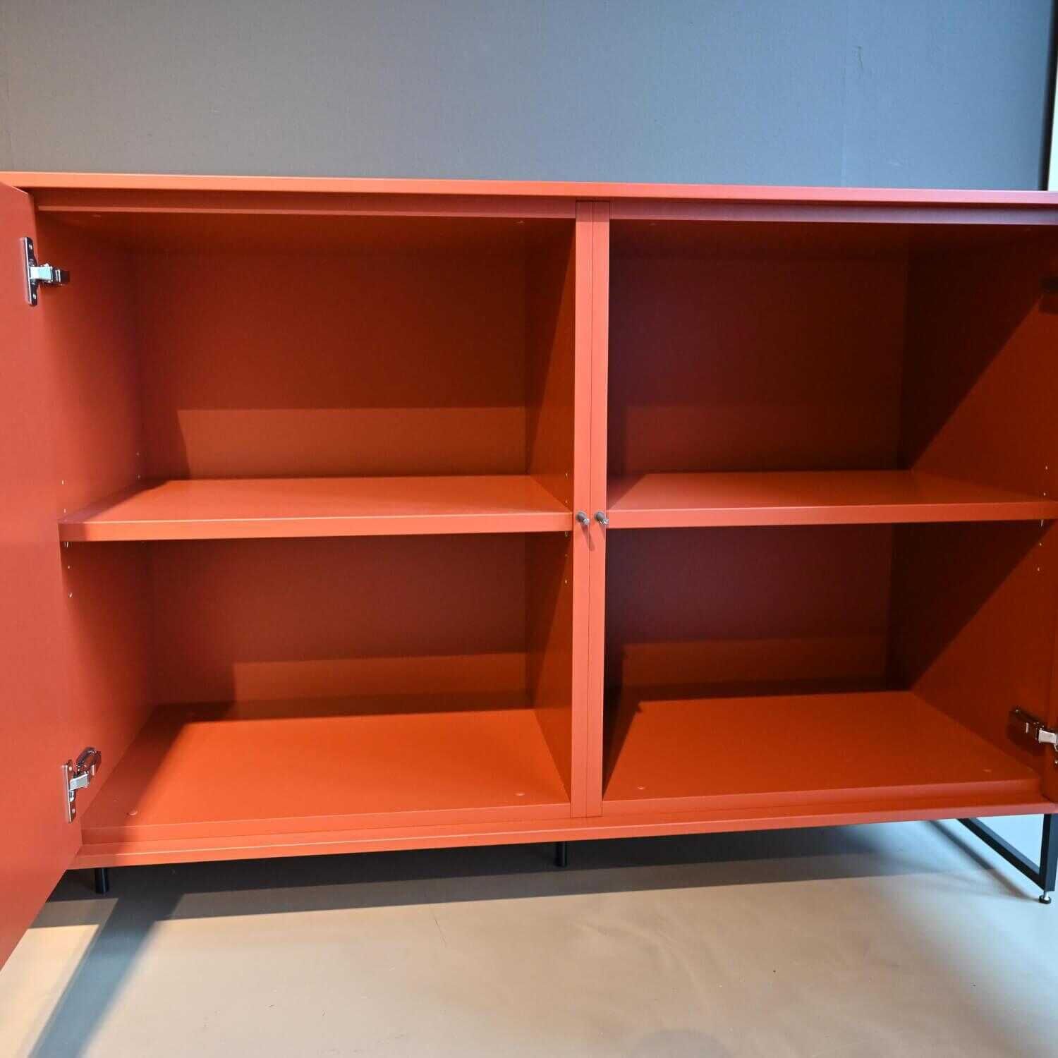 Musterring - Sideboard Lack Ziegelrot Matt - 6