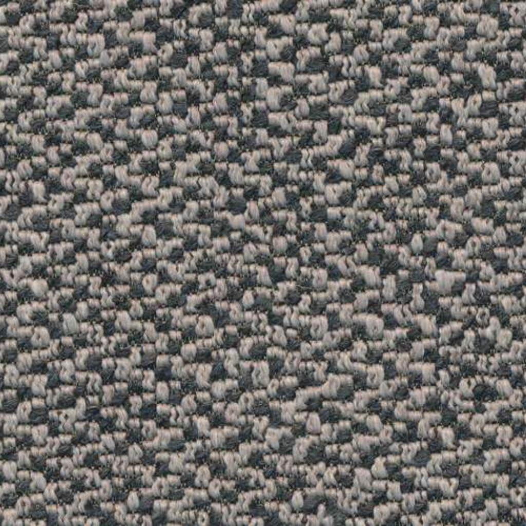 Brühl - Ecksofa Alba Stoff 3682-20 Grau Kopfstütze Leder Schwarz Füße Metall Schwarz Pulverbeschichtet - 2