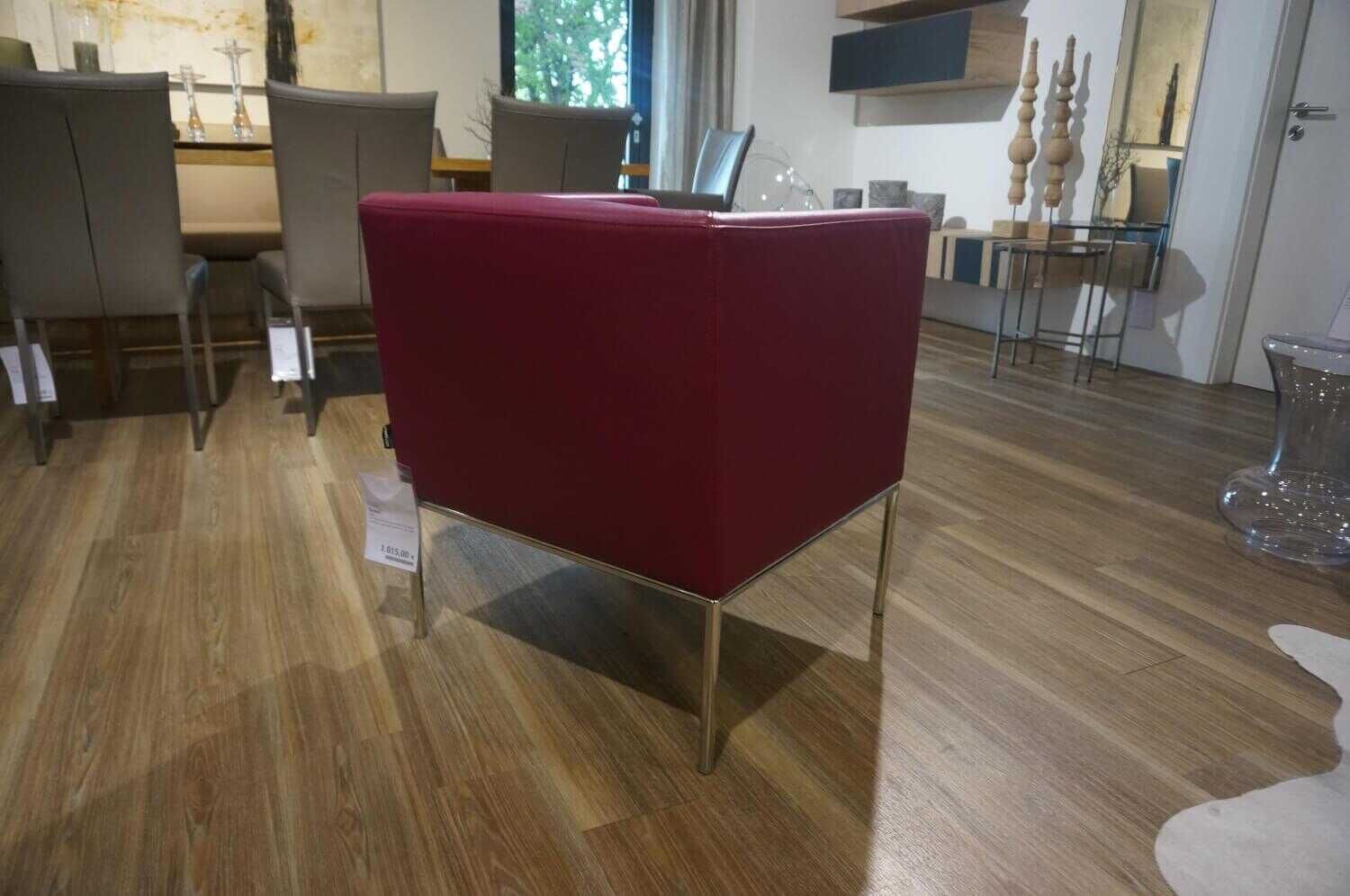 Brühl - Sessel ADD 1 Leder Unit Rosa - 4