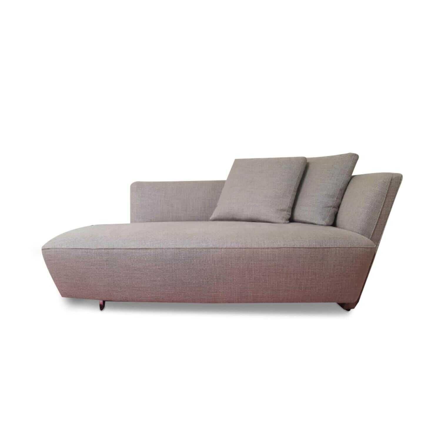 Sofa Drift Stoff Beige Grau