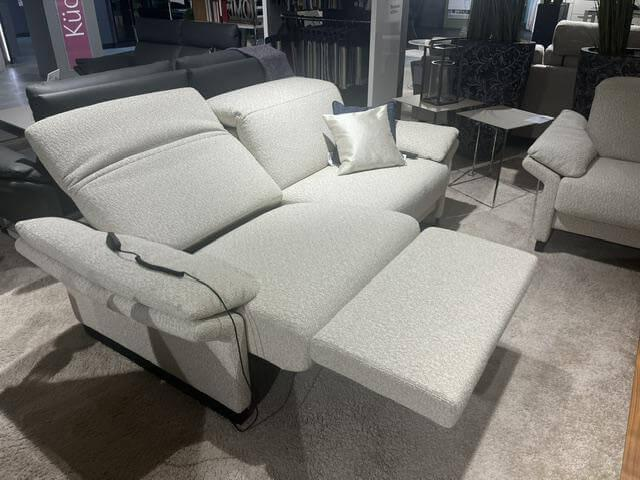 Erpo - Garnitur Avantgarde 915 Stoff PG19 Serra 2041.01 Beige Füße Schwarz - 3