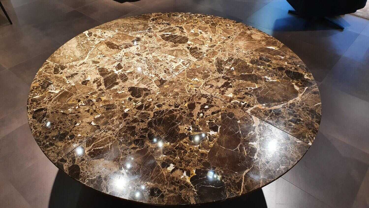 cattelan-italia-esstisch-eliot-round-marmor-emperador-gestell-anthrazit-pulverbeschichtet-3ed076074ed7SRwnsc24Swqv2 Cattelan Italia - Esstisch Eliot Round Marmor Emperador Gestell Anthrazit Pulverbeschichtet - 6