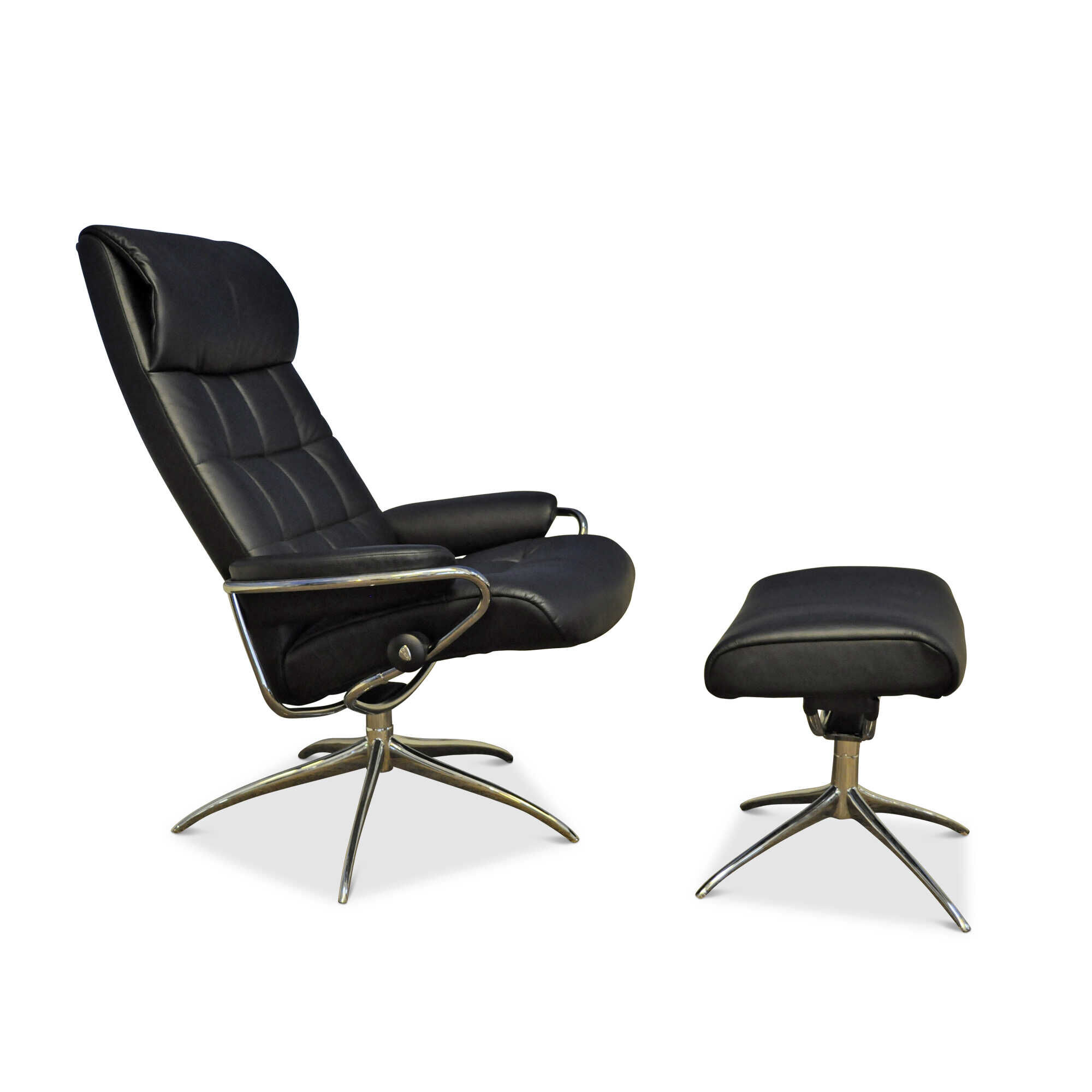 Stressless - Sessel London M (mit Hocker) - 1