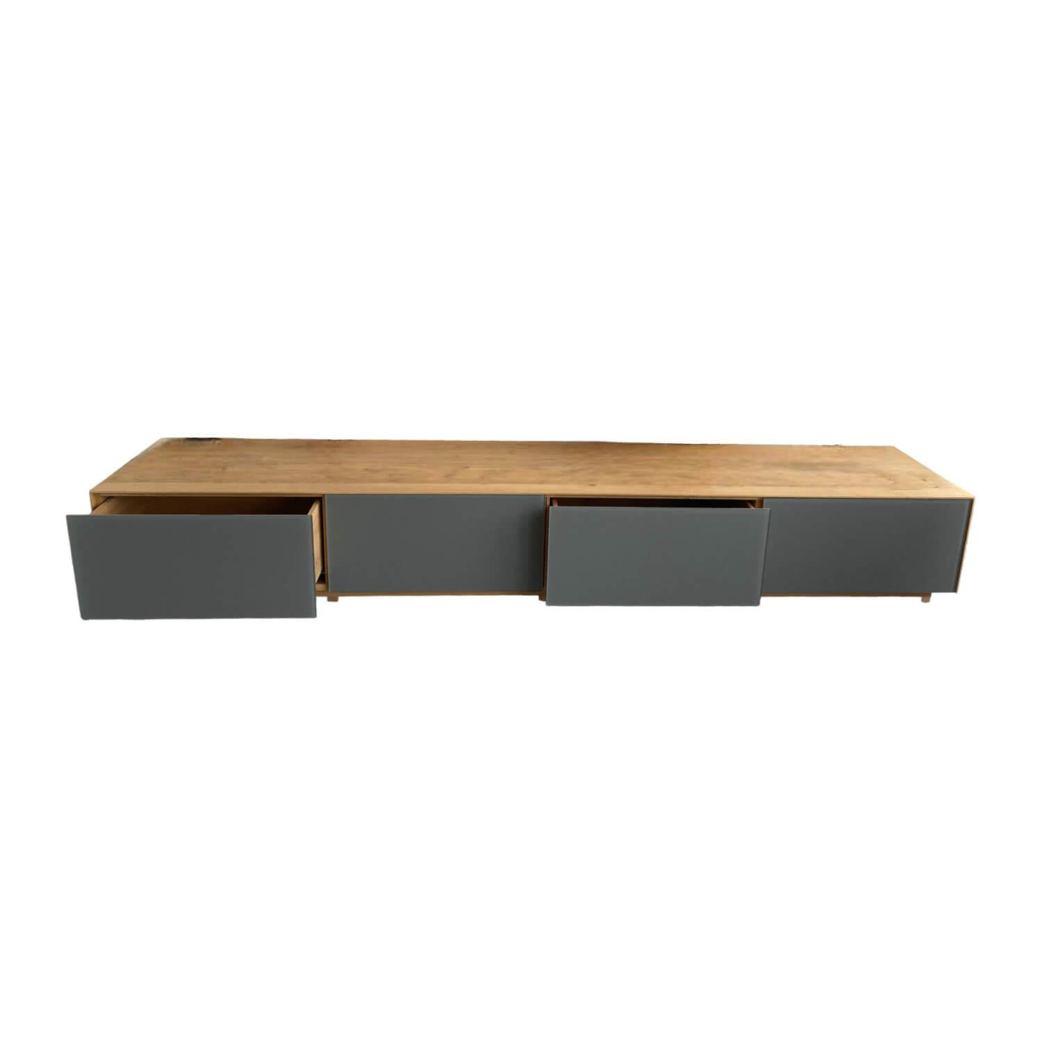 Scholtissek - Sideboard Eiche Puro Geölt Elemente Mit Glasblenden - 1