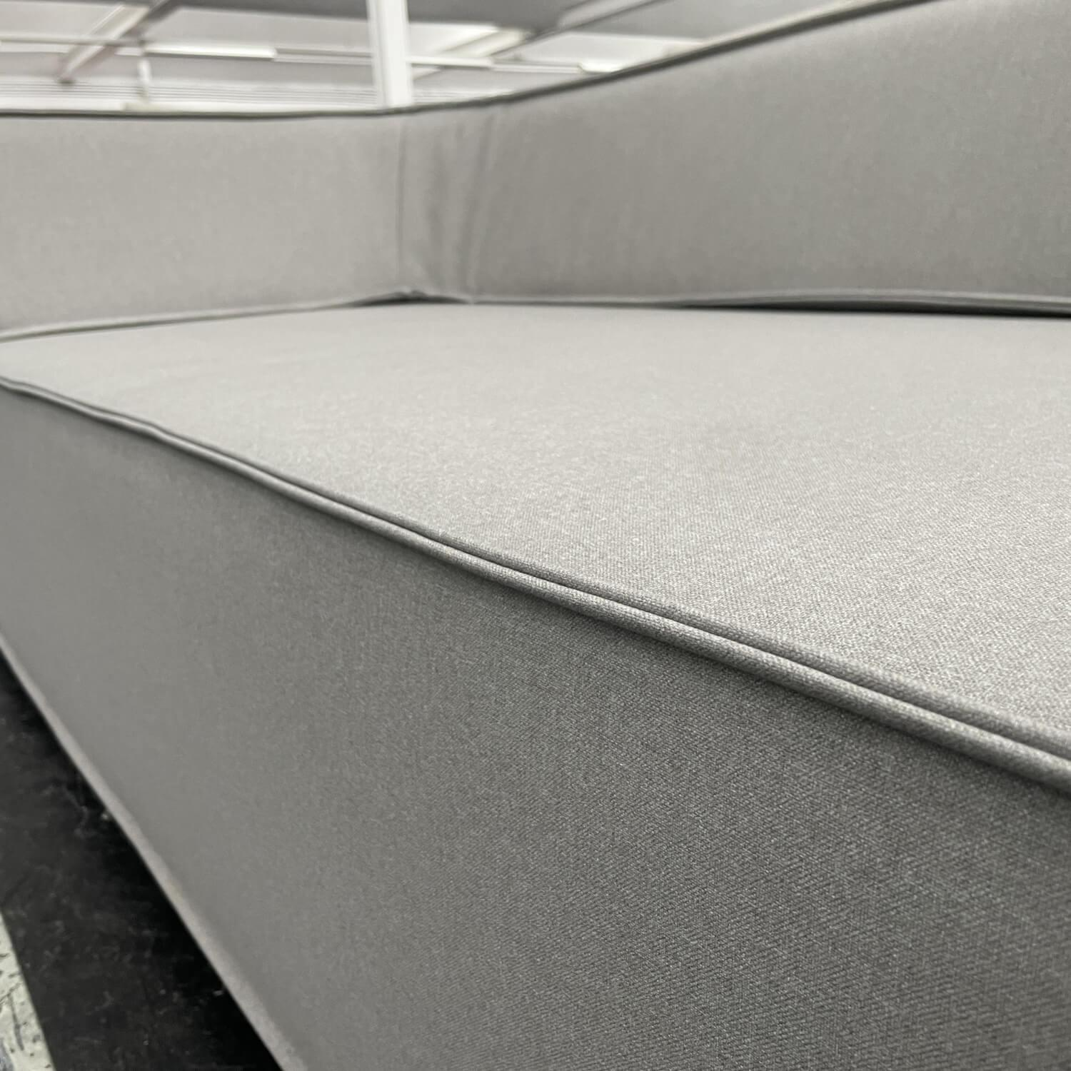 COR - Sofa Trio Stoff 7209 Beton - 6