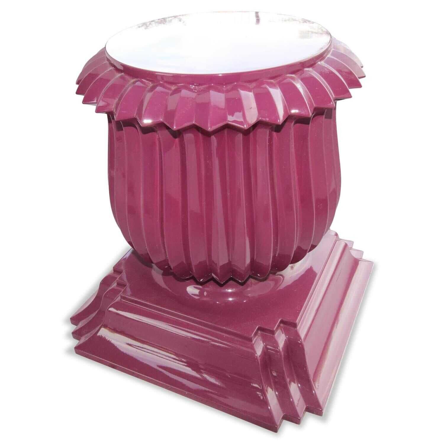 Moroso - Beistelltisch Capitello Kunststoff Violett - 1