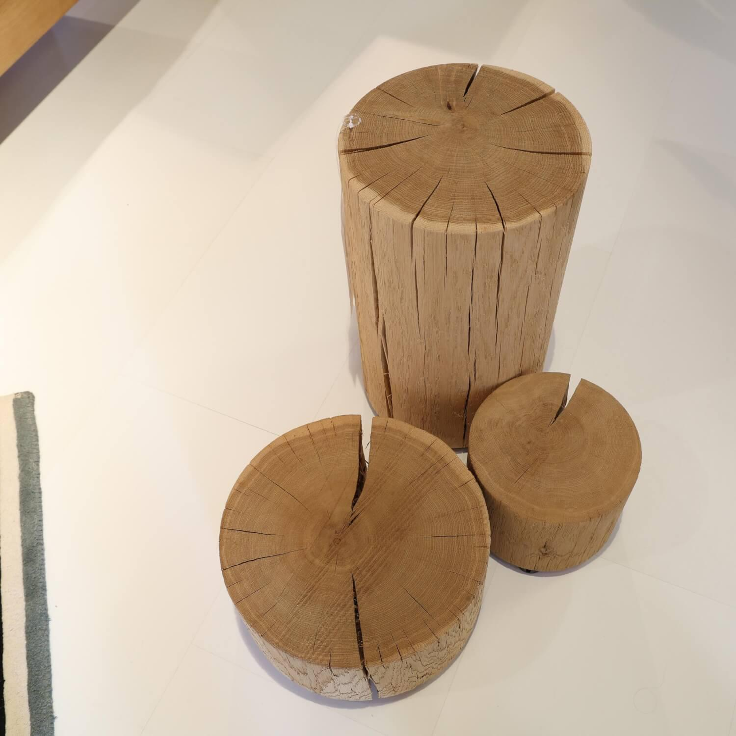 Team 7 - Naturholzzylinder Eiche Silber Dreiteilig - 3