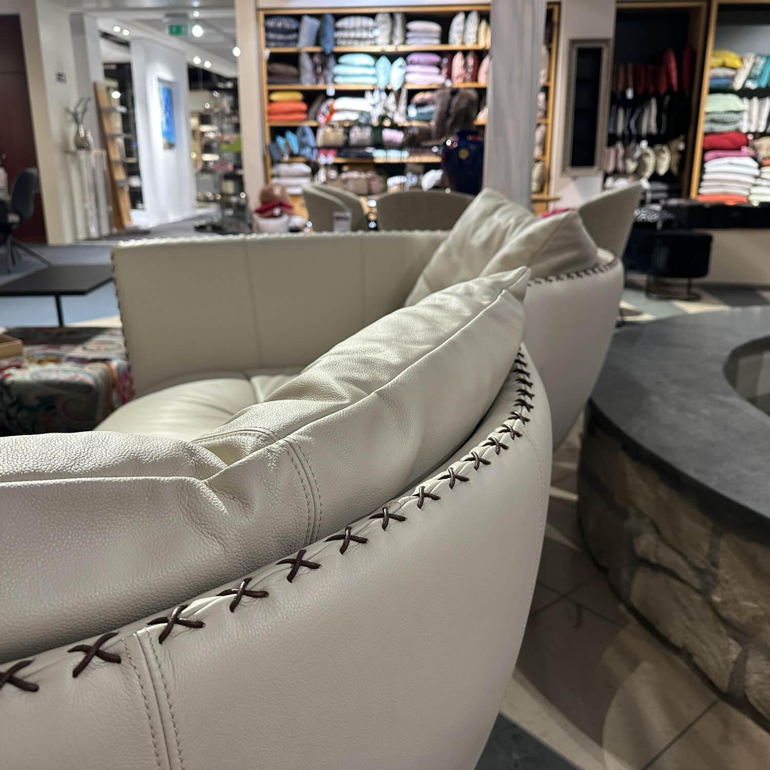 De Sede - Wohnlandschaft DS-0102/29 Bezug Leder 24 Select 15 Kit Fuß B Hochglanz Verchromt - 6