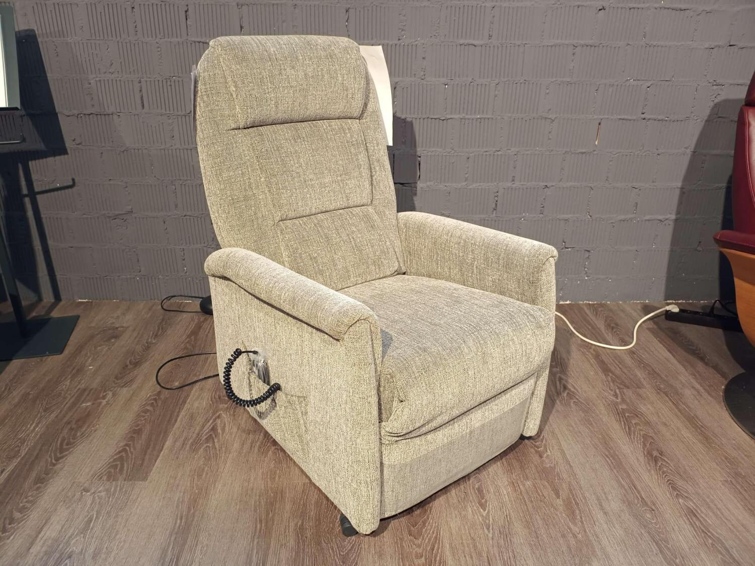 himolla - Relaxsessel Mainz Stoff Aqua Clean Krista PG14 Grau mit motorischer Funktion - 4