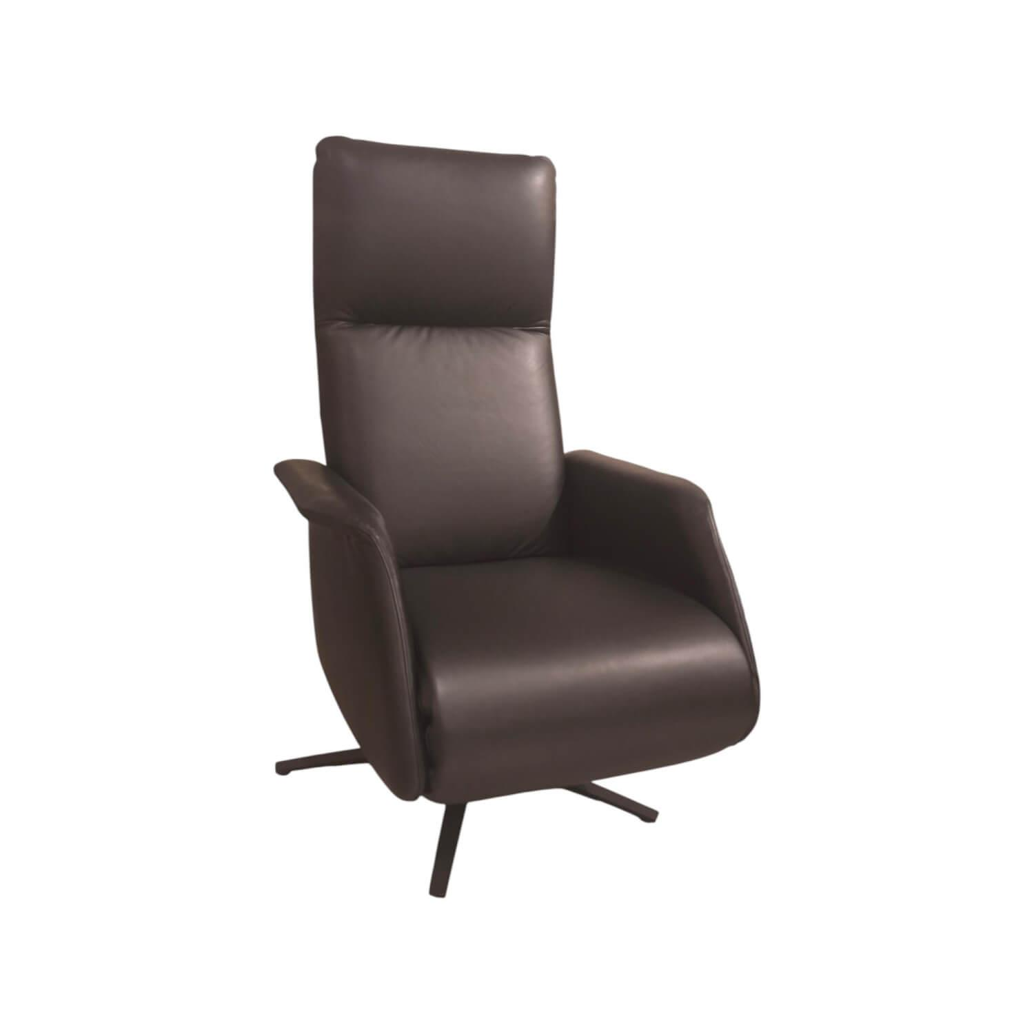 Erpo - Sessel EM240 Niedrig Leder J 42 136 Schwarz Sternfuß Metall Schwarz Mit Elektrischer Verstellung - 1