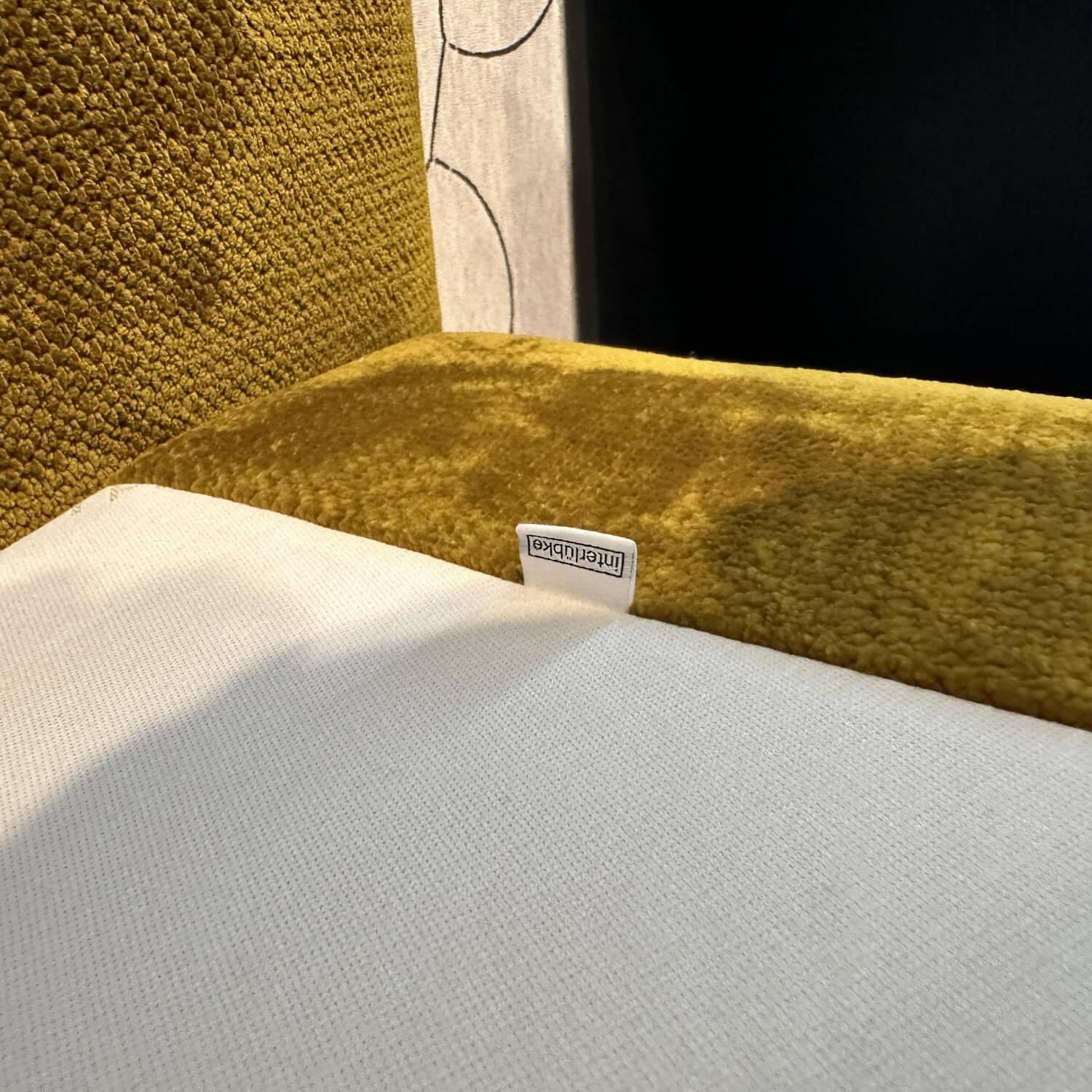 Interlübke - Boxspringbett Jalis Stoff Carlucci CA 1662 Gold Gelb mit Matratze - 2