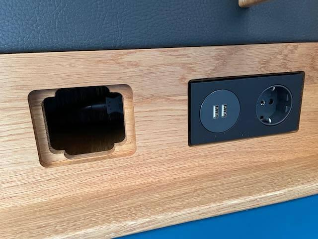 Team 7 - Sekretär Filigno Eiche Massiv Natur Geölt Kufen Matt Schwarz Pulverbeschichtet - 7