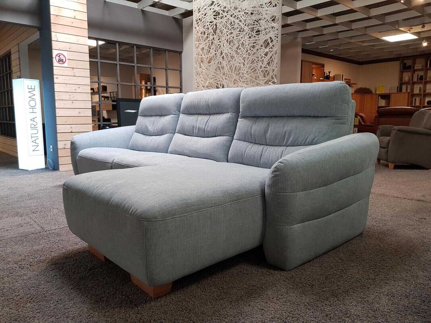 Natura - Ecksofa Manchester Stoff Glory Sky D Blau mit Relaxfunktion - 7