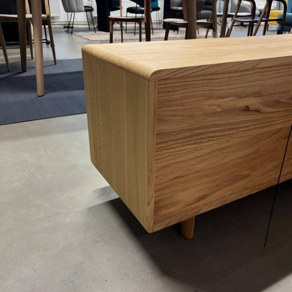 Artisan - Lowboard Invito Holz Eiche Natur Geölt A03 - 6