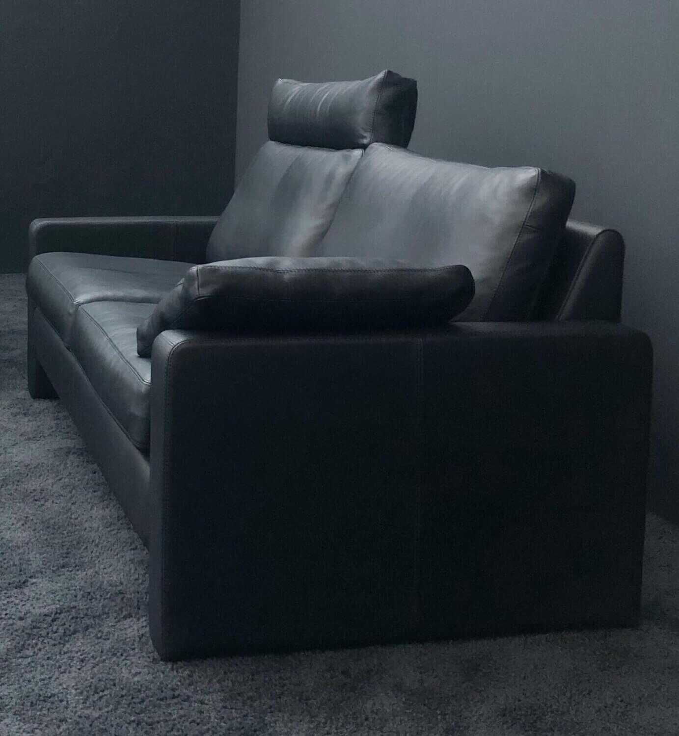 cor-conseta-sofa-conseta-bodenfrei-sofa-leder-613-schwarz-b950ebe17cdca478O8mfKsP9G COR - Sofa Conseta Bodenfrei Sofa Leder 613 Schwarz - 3